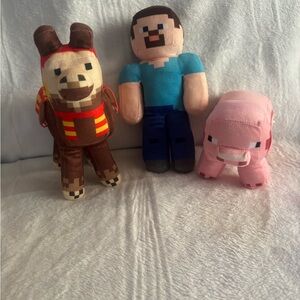 Minecraft Plush Toy Set